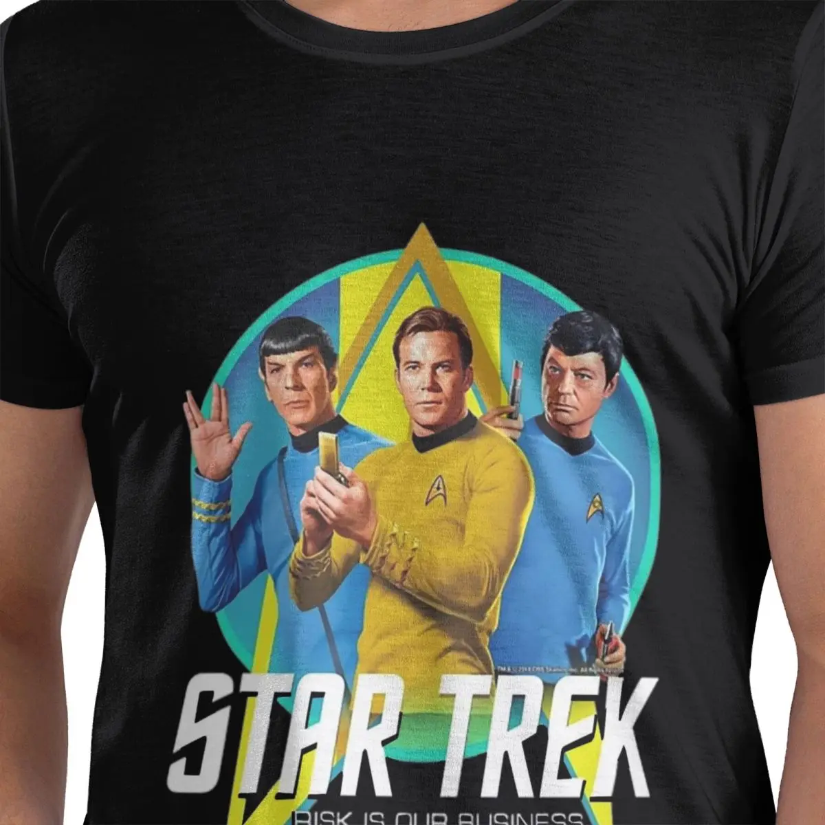 

Star Treks Science Fiction TV Series 100% Cotton T-Shirt Men's Classic T Shirts Men Crew Neck Short Sleeve S-6XL