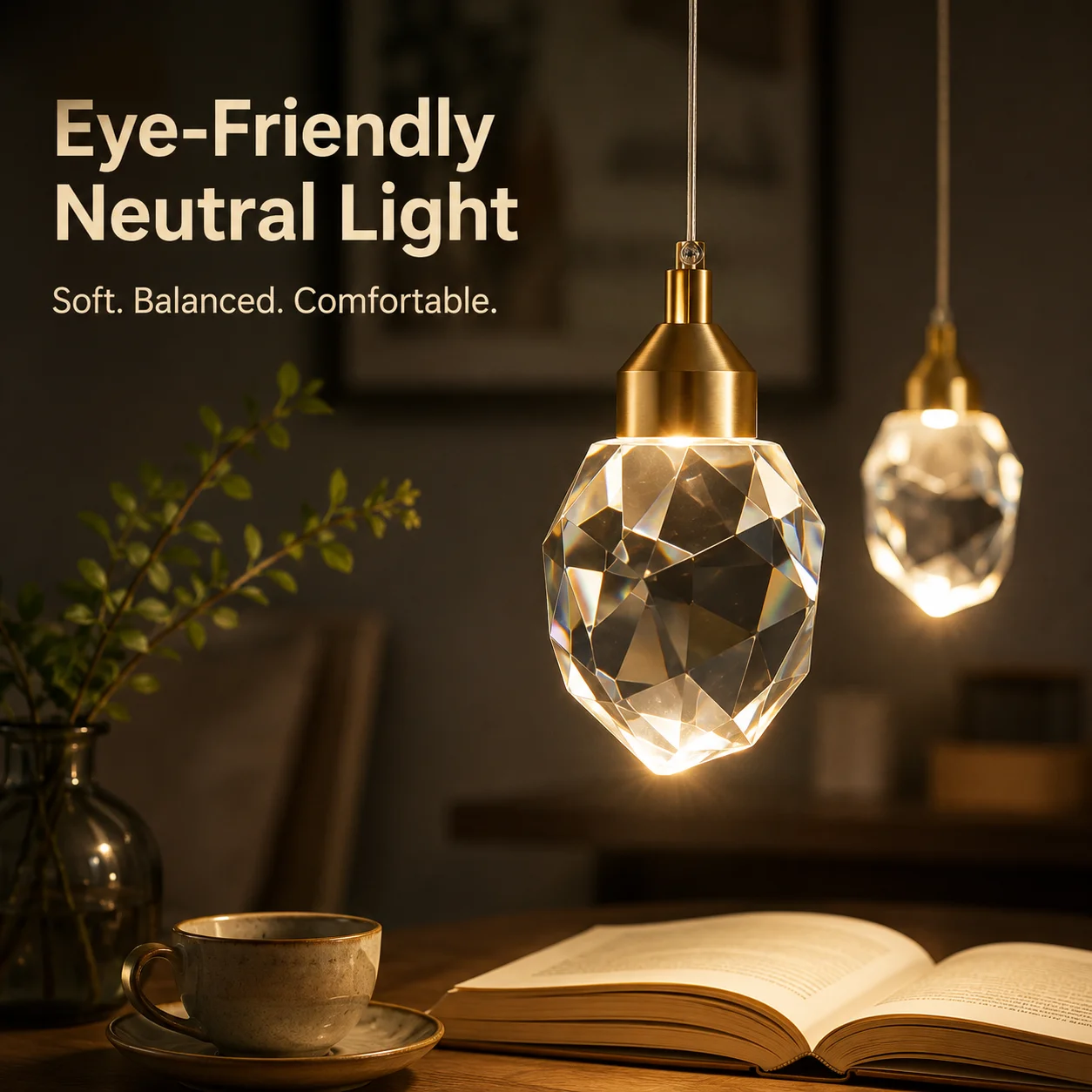 Lampu Gantung Kristal K9, Lamp - Bathroom Lighting Decor Ideas ulasan dan harga