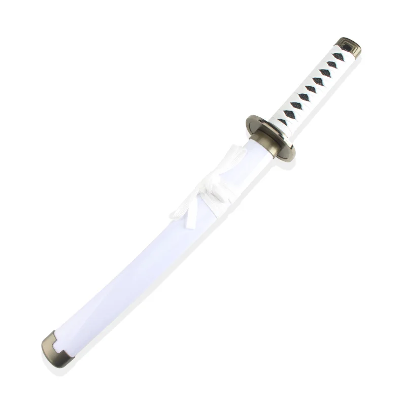 Anime Cosplay Zoro Spada 60 cm/23.6 'Enma Viola Roronoa Katana Samurai giapponese Kitetsu Legno fatto a mano per spettacoli teatrali