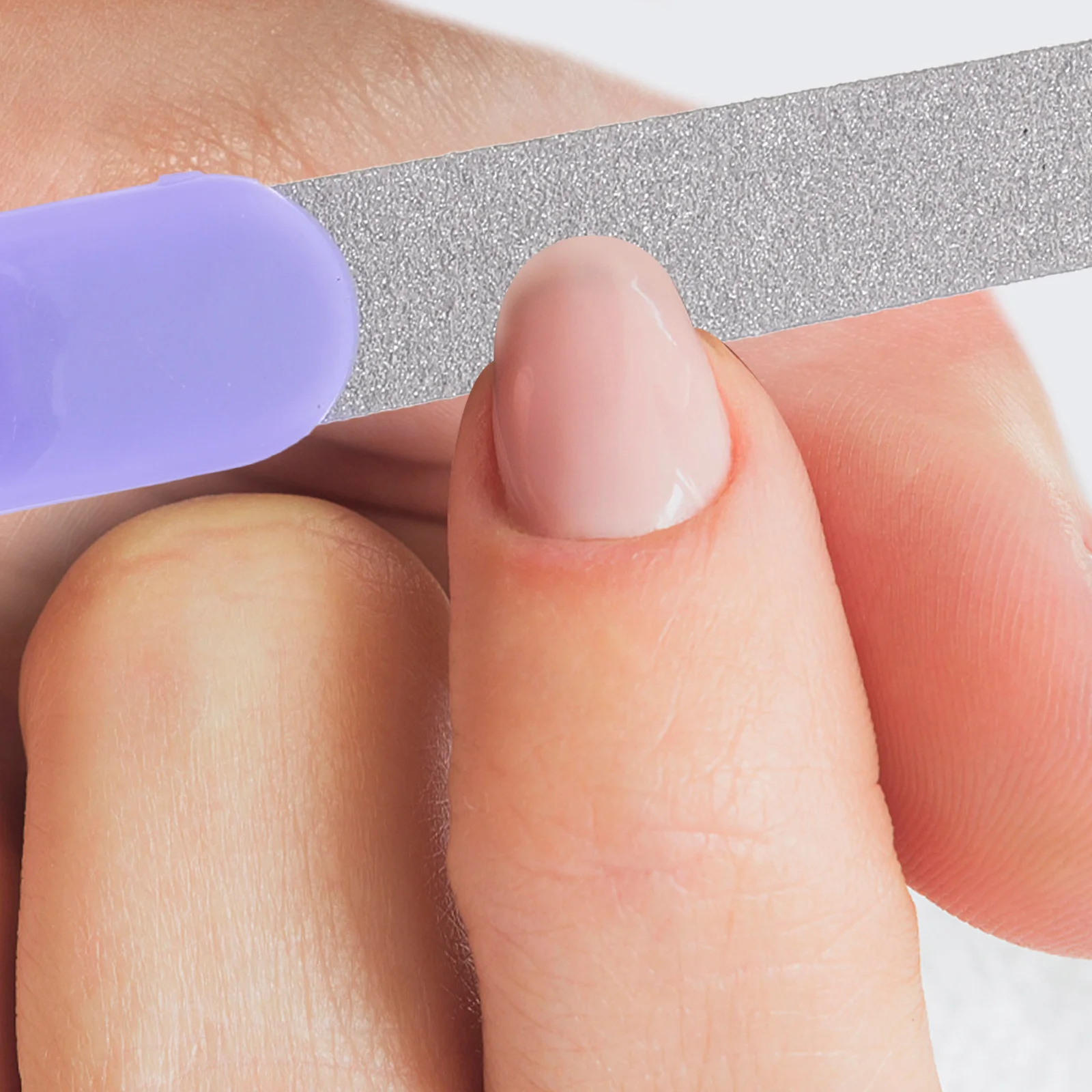 

24Pcs Metal Nail Files Carbon Steel Nail Art Grinding Tool for Manicure Pedicure Sanding Polishing Buffing Natural False Nails