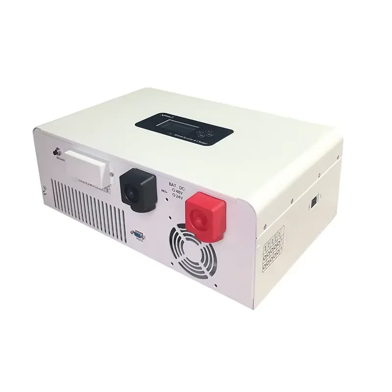 Vmaxpower Solar Inverter DC AC 3000W Single/Dual Pure Sine Wave 98% Efficiency Low Noise 2-Year Warranty Charger Grid Solar