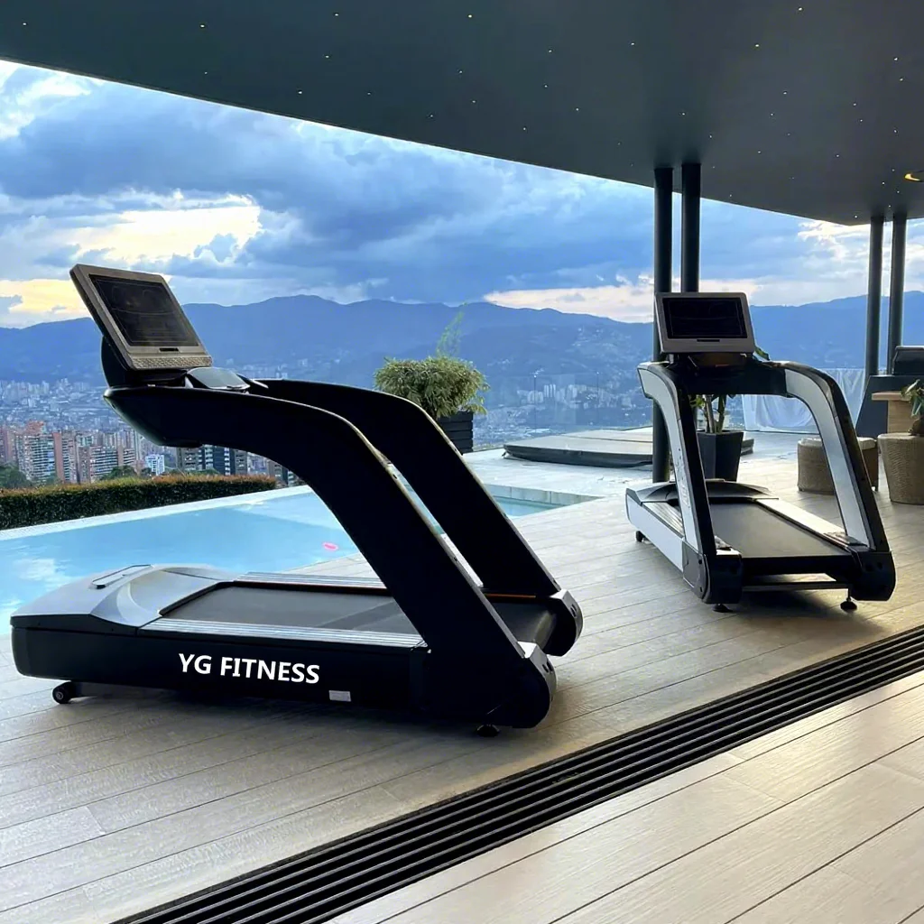 

Professional Running Treadmill Machine Commercial Gym Fitness Equipment for Indoor Cardio Training Bodybuilding Gear