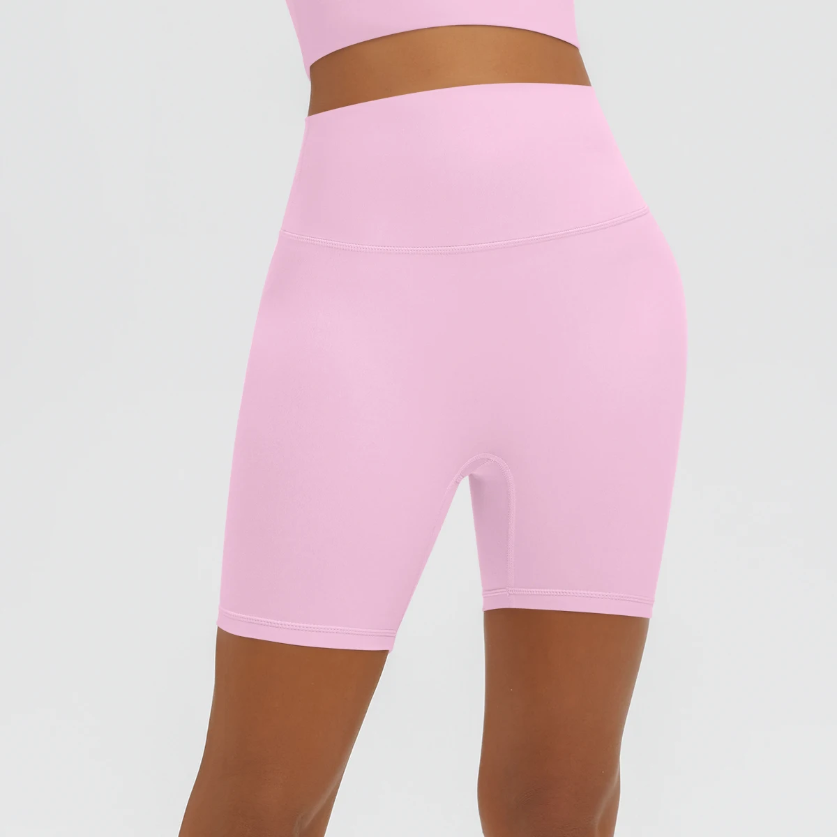 Damen Fitness Yoga Shorts Atmungsaktive Hüftformende Schnelltrocknende Sportshorts Sommer Gym Laufshorts mit Push-Up-Effekt für Frauen – Detail 40