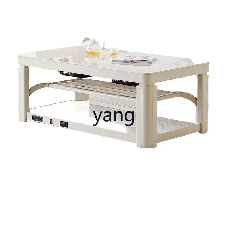 L'm'm Tea Table Integrated Lifting Roasting Stove Living Room Home Electric Furnace Thermal Table Electric Heating Table