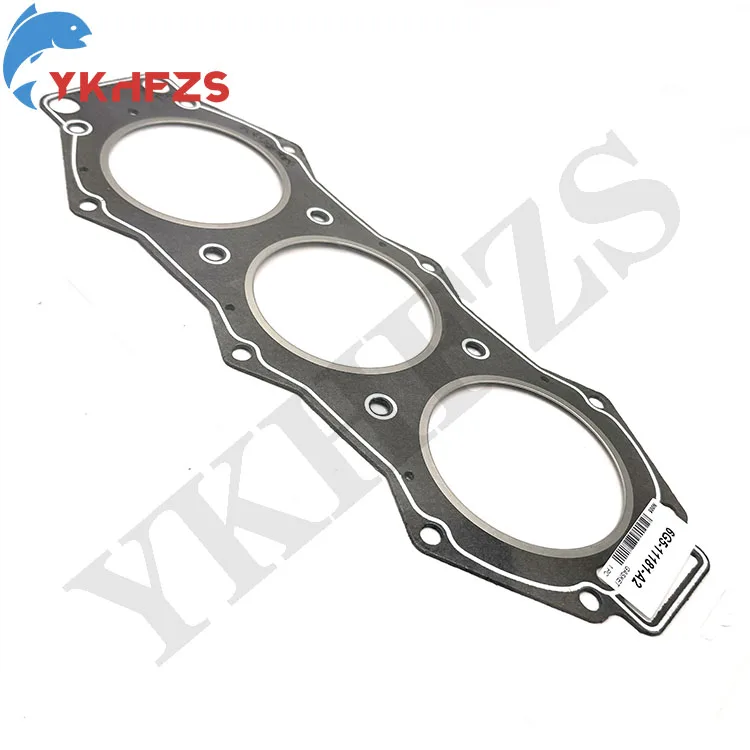 Cylinder Head Gasket 6G5-11181-A2 For Yamaha 2 Stroke 150-200HP Boat Motor 6G5-11181-01-00 6G5-11181-A0 Accessories