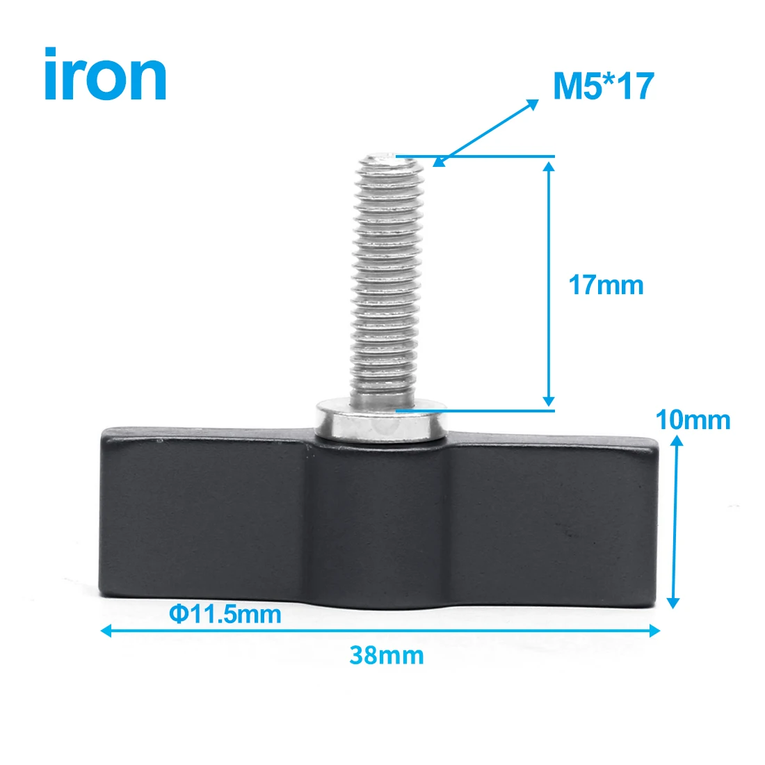 مقبض معدني برغي قابل للتعديل M4 M5 M6 مسمار لشد اليد لملحقات التصوير الفوتوغرافي لكاميرا DSLR
