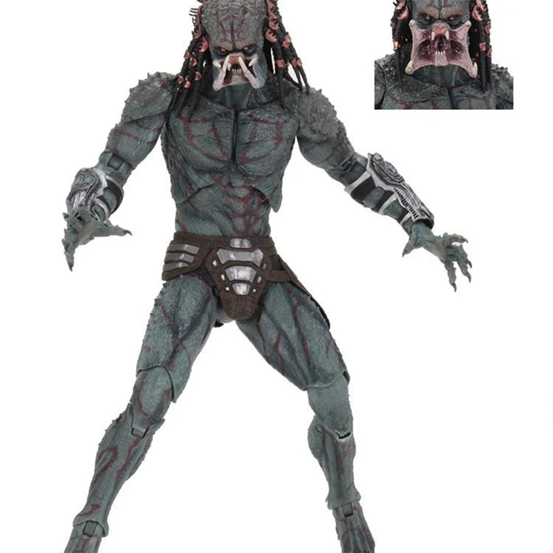 In Stock Predator 2018 Armored Assassin 12 Inch Articulated Collectible Action Figure With Interchangeable Parts For Movie Fans