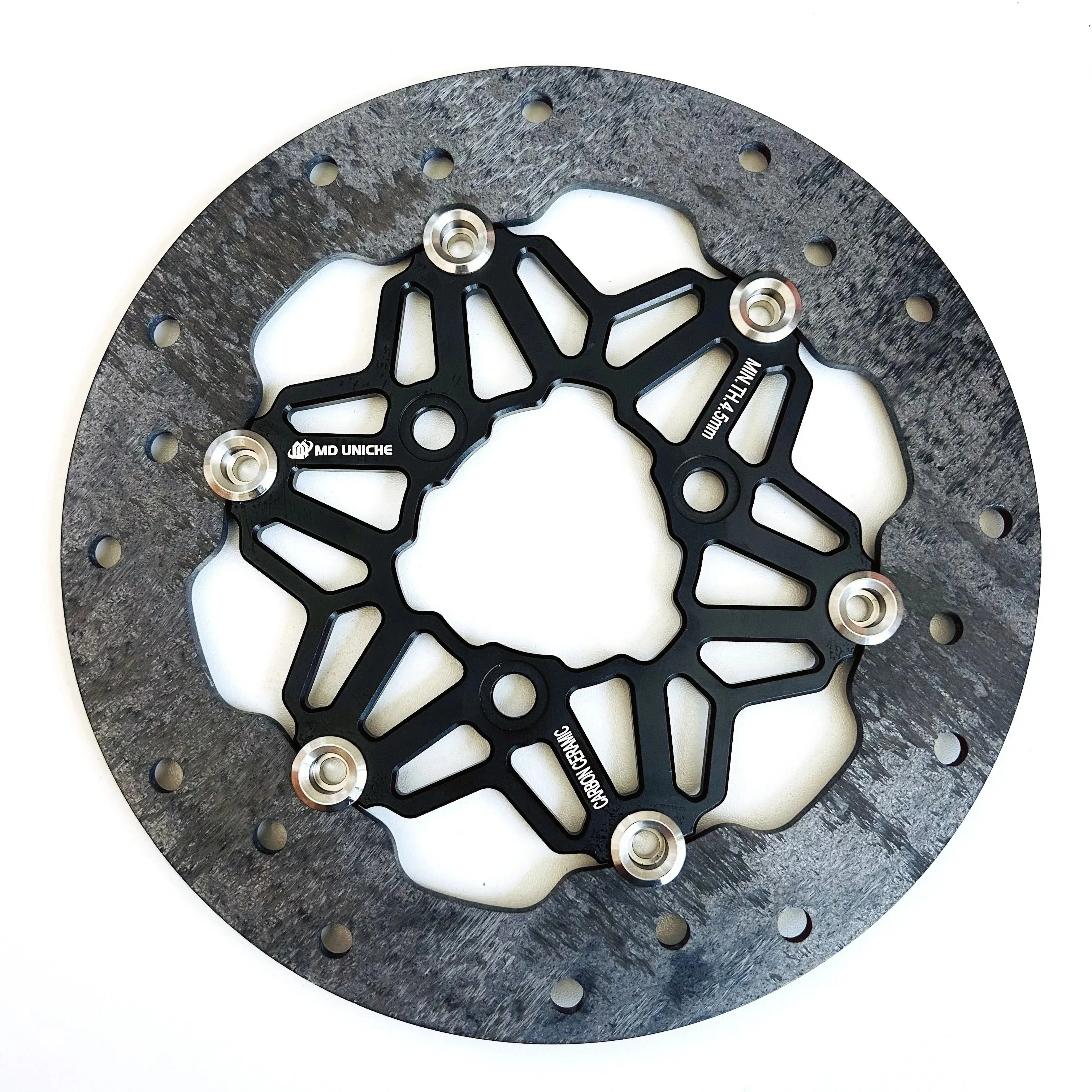 

Custom Carbon Ceramic Motorcycle Upgrade Performance Ultra Lightweight Racing Brake Disc for