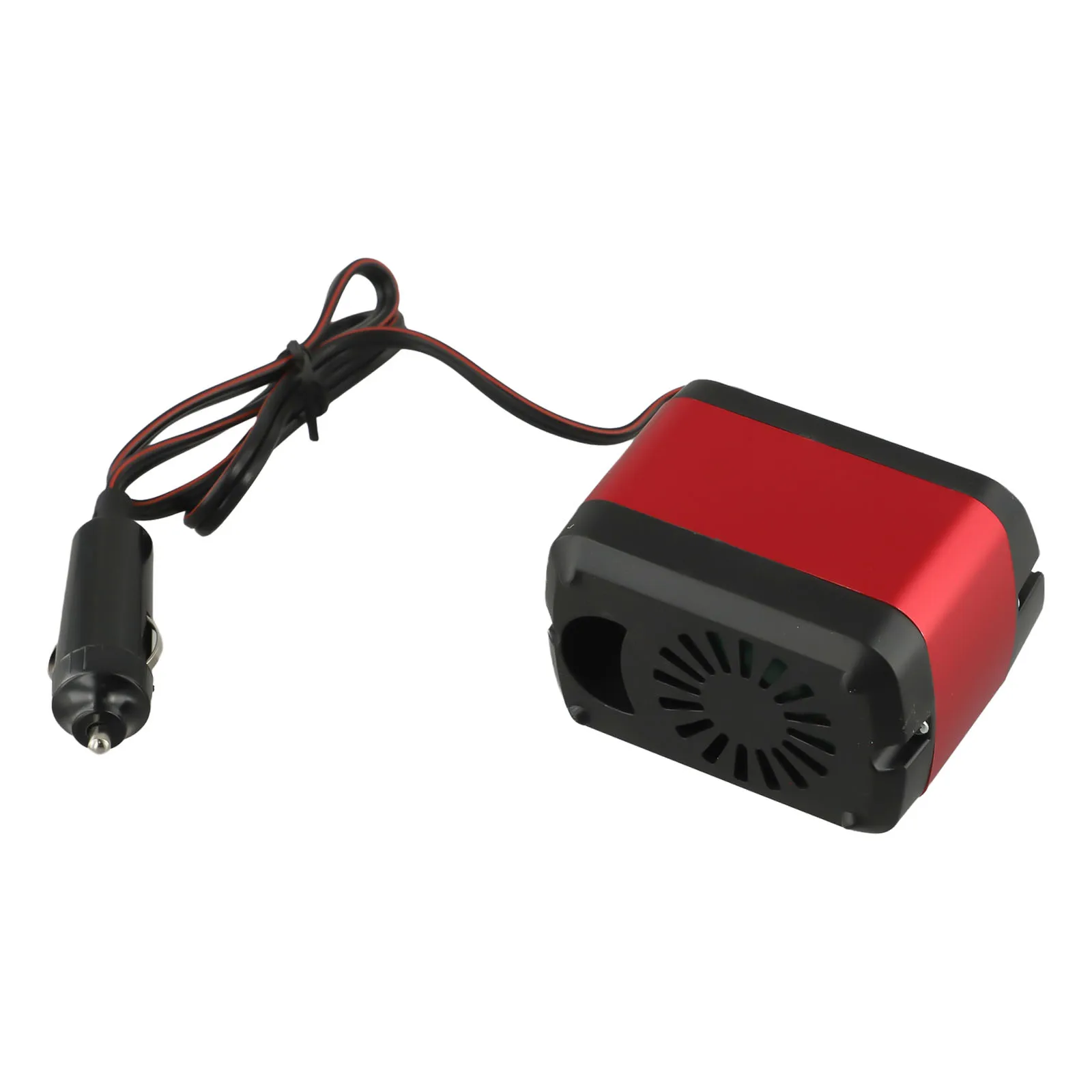 On-the-go Power Solution Black Red DC To AC Adapter Auto Inverter Built-in Protection Features 500W Peak Power