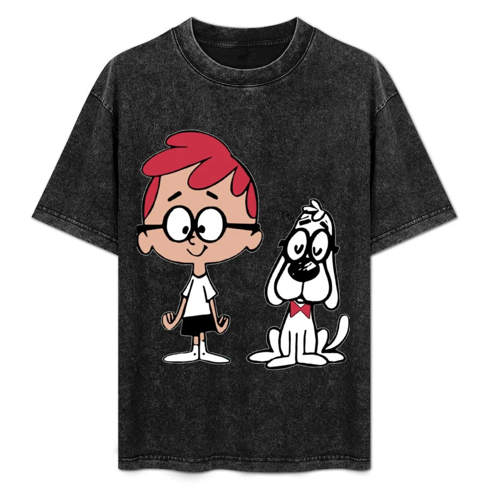 

Mr. Peabody and Sherman T-Shirt vintage anime shirt summer 2025 vintage essential t shirt mens cotton t shirts