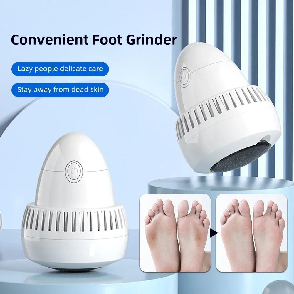 Universal Electric Foot Grinder Safe Durable Dust Absorption Callus Remover Washable Automatic Exfoliating Foot Grinding Machine