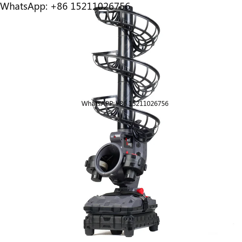 Automatic Smart Spin Shot Training Throwing Remote Spin Shot Pusun Ball Launcher Shooting Pickleball Machine