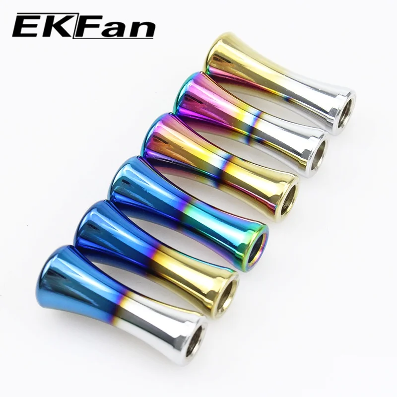 Ekfan New Colorful Model Aluminum Alloy Electroplating Process For DAI&SHI Fishing Reel Handle Knob