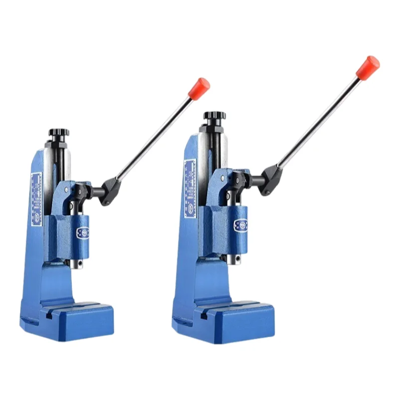 J03-0.4A Desktop Precision Hand Crank Press KOTUMY, Small Manual Punch and Riveting Press Machine