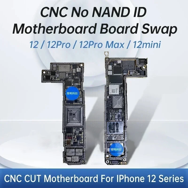 CNC CUT Motherboard Suitable for IPhone12 12Mini Pro ProMax Logic Board Polishing CPU AP RF Board Switching CPU Baseband Cutting