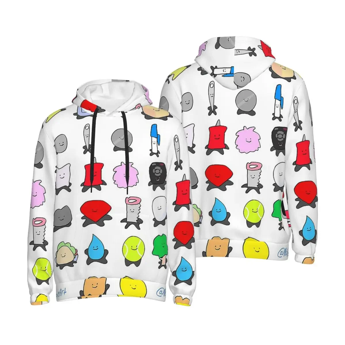 Bfdi All Contestants Pack Part Hoodie Hip Hop Pullover Autumn Winter Men Women Sweatshirts Long Sleeve Tops