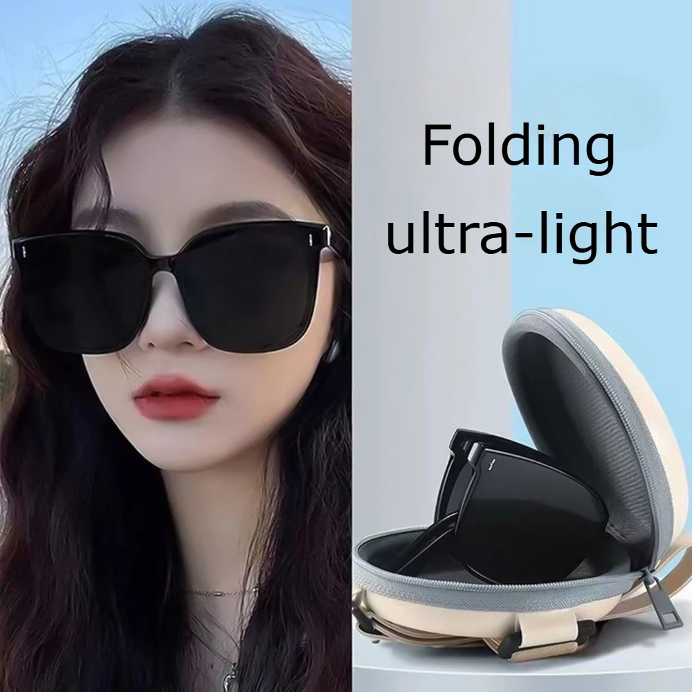 

UV Protection Ultra-light Folding Sun Glasses Men's High-grade Sunglasses Girl's Driving Sun Glasses Sports MJ0858