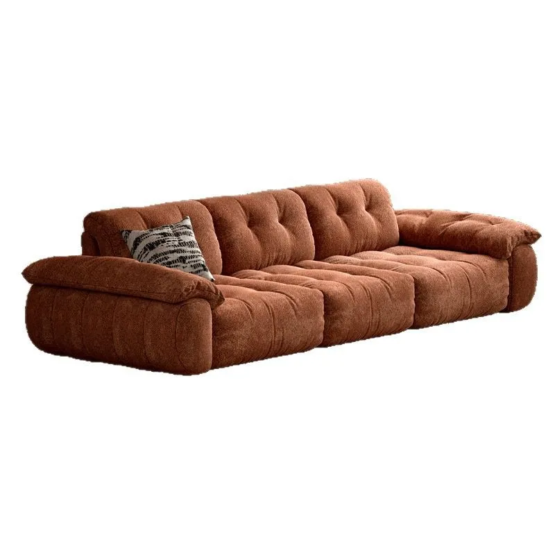 

Medieval chenille fabric sofa wide sitting deep cloud sofa adjustable sofa