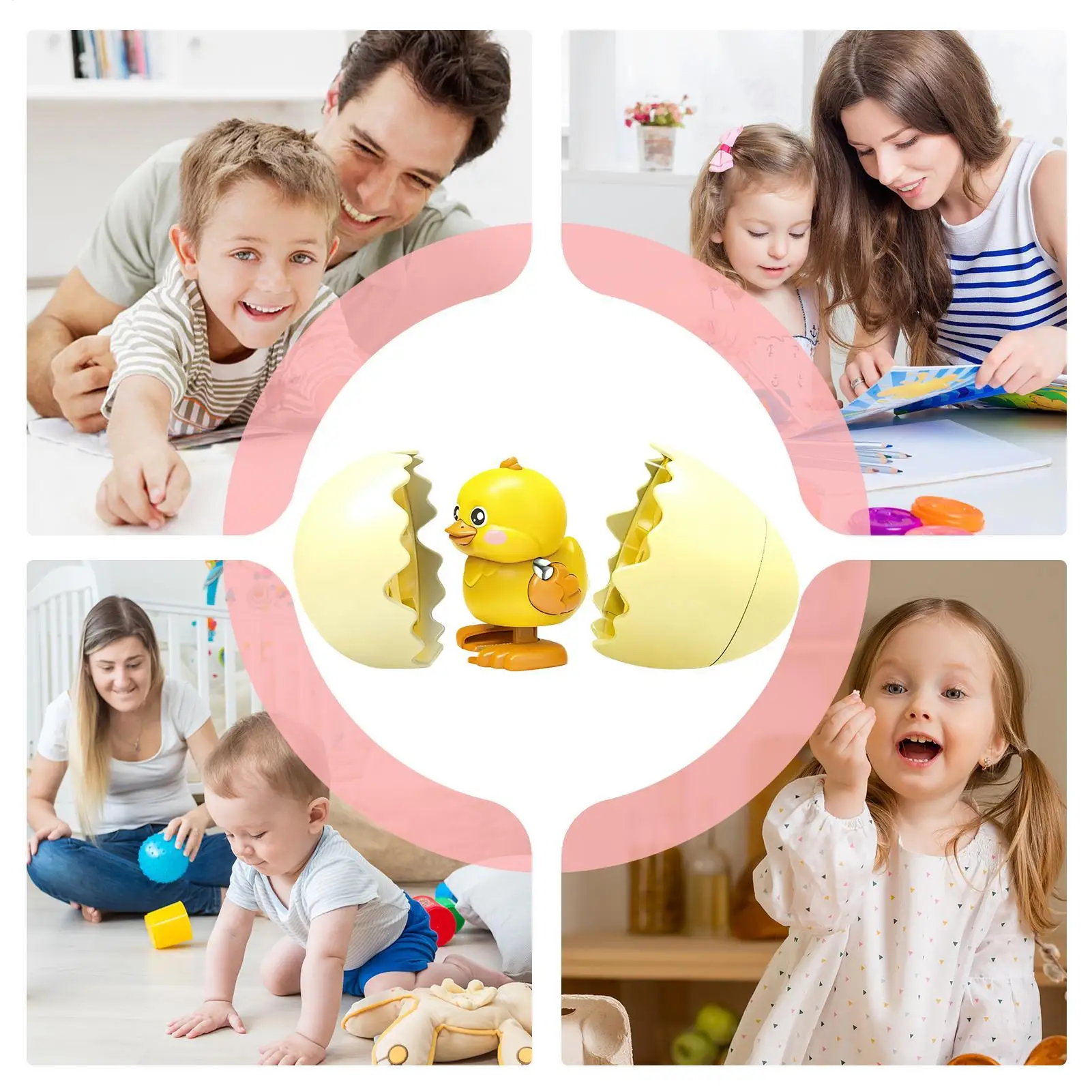 Jeux de société dinosaures à remonter, jouet amusant pour la famille, œuf Capybara pour enfants, garçons et filles, voyage sur route préscolaire, voiture, école à domicile