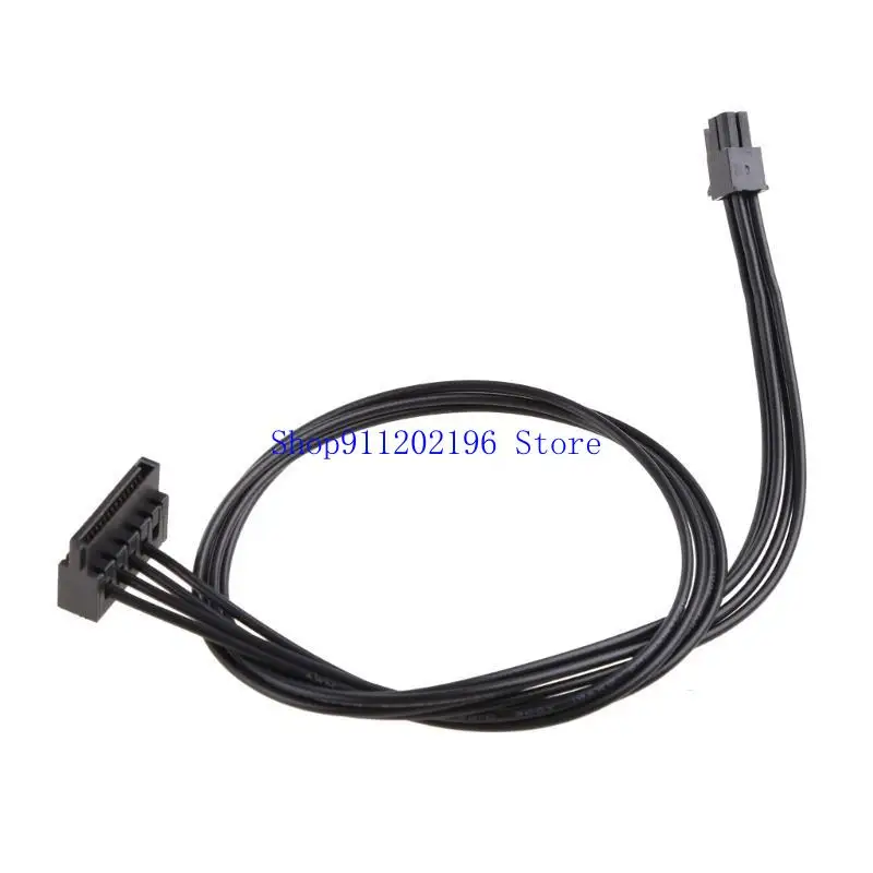 

P82A Кабель питания 35,5 см Кабель MINI 4-контактный поворотный одиночный источник питания