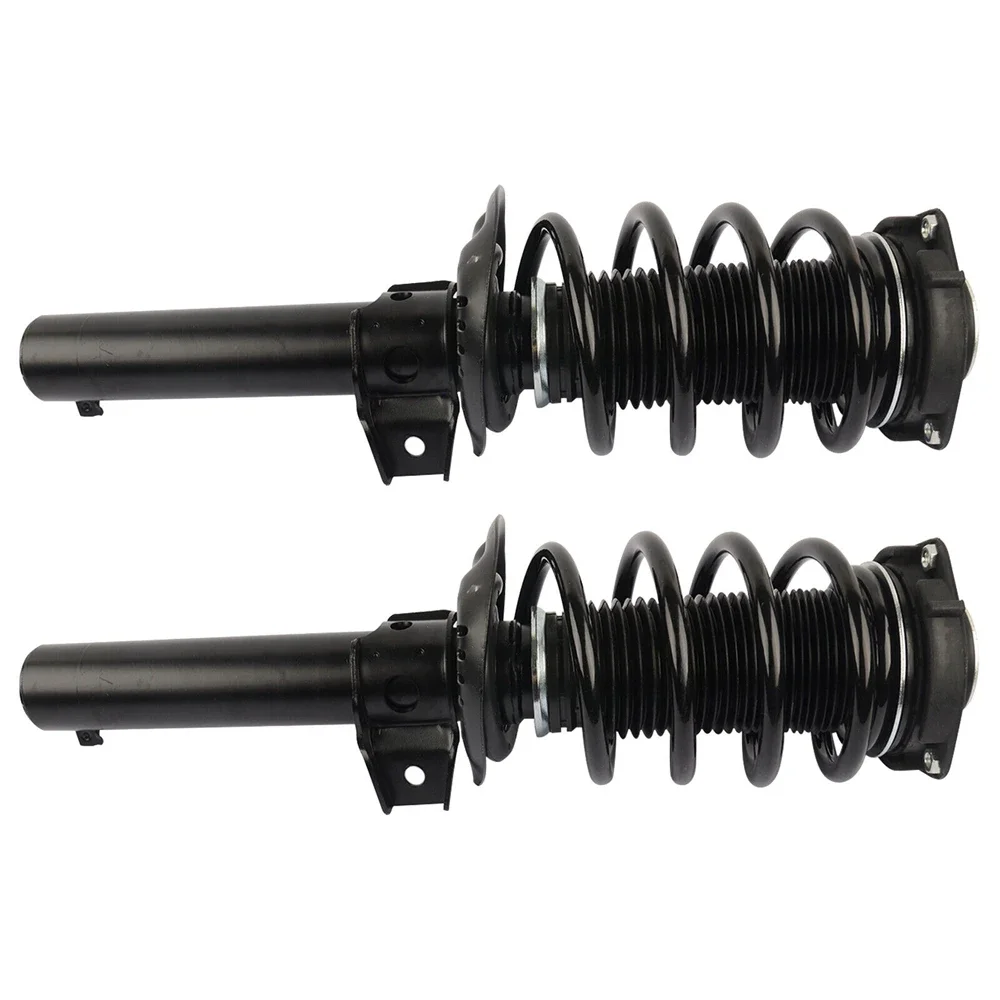 Pair Front Shock Absorbers Magnetic Ride Spring Assy For Audi TT TTS MKII TTRS Quattro 2007-2015 8J0413029M 8J0413029D