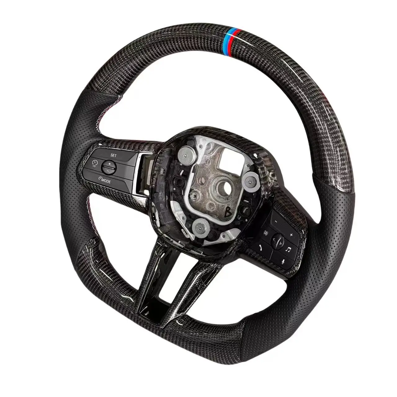 Custom Upgrade Carbon Fiber Lenkrad Volant Leather Custom ID8 M Sport Steering Wheel for BMW F10 F30 F20 F01 M4 M3 X3 G01 G12