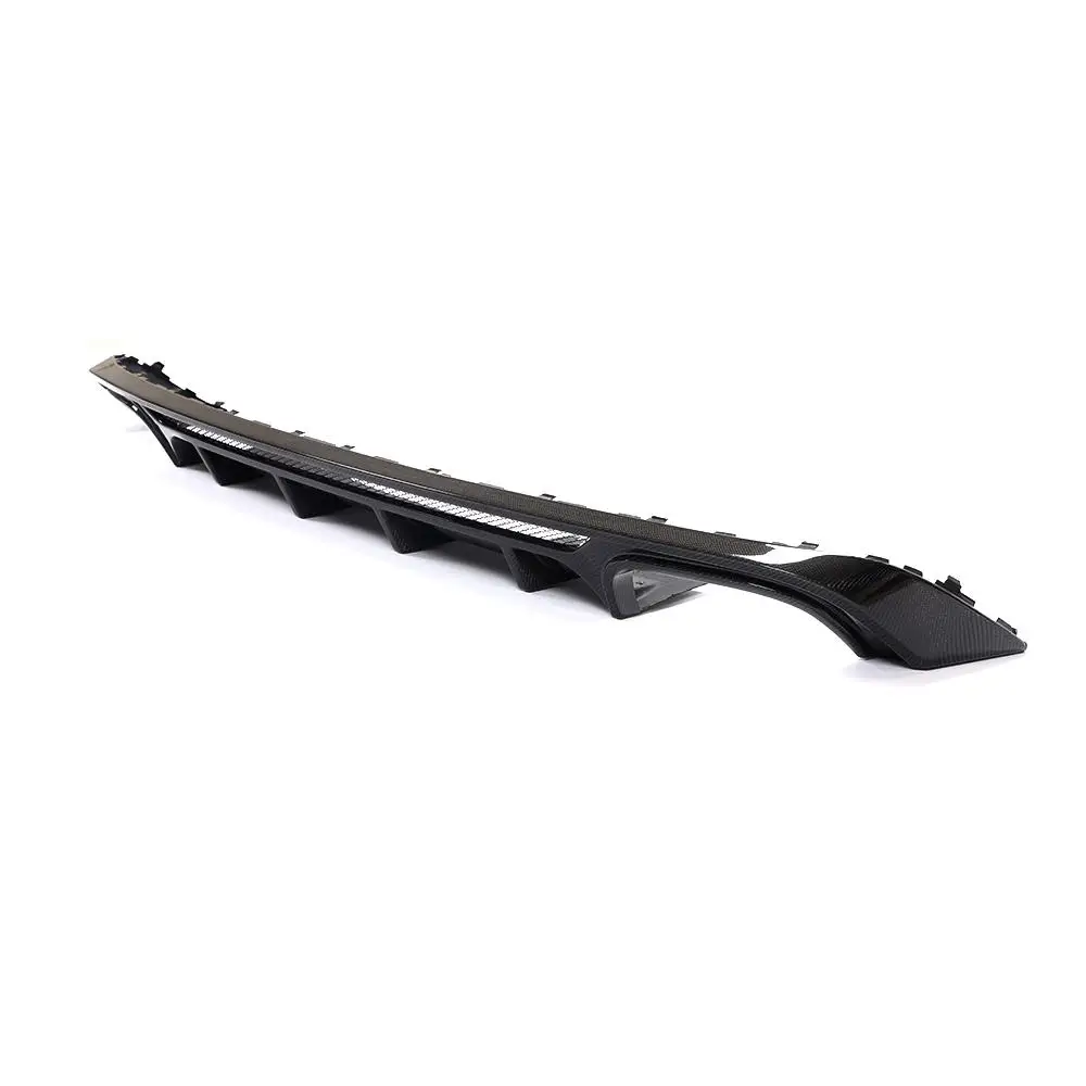 Car Rear Diffuser Spoiler For Audi A5 Sline S5 B9 Sportback 2017-2019 Carbon Fiber Rear Chin Lower Protective Guard Bodykits 