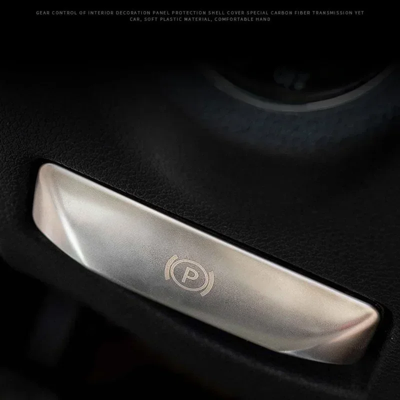 Накладка на кнопку снятия блокировки стояночного тормоза на приборной панели для Mercedes-Benz C, E-класса W204, W212, GLK X204