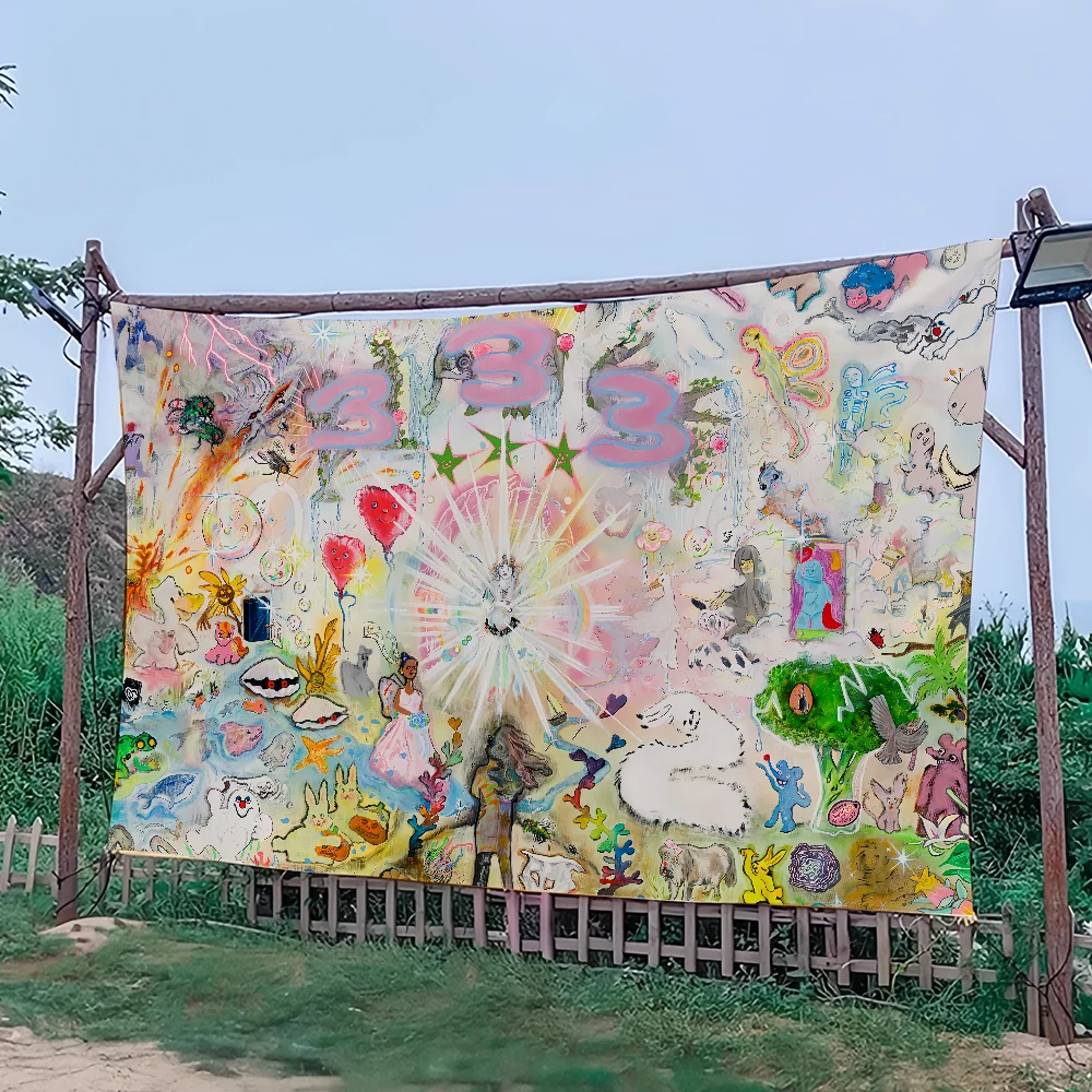 علم للعلوم الفنية غرفة الخيال السويدي ديكور المنزل جدار بليدي معلقة المغني ديكور المنزل راية