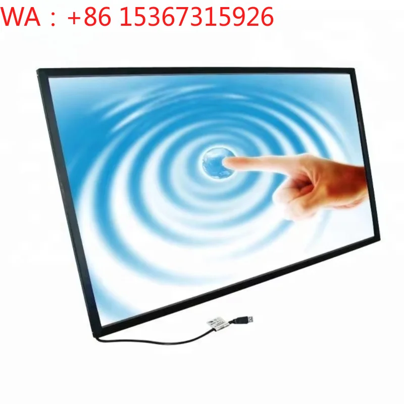

32-98 Inch Large LCD Interactive Vending IR Infrared Multi Touch Screen Panel Frame