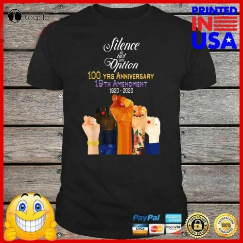 19Th Amendment Xix Suffragette 100 Yrs Anniversary Feminist T-Shirt