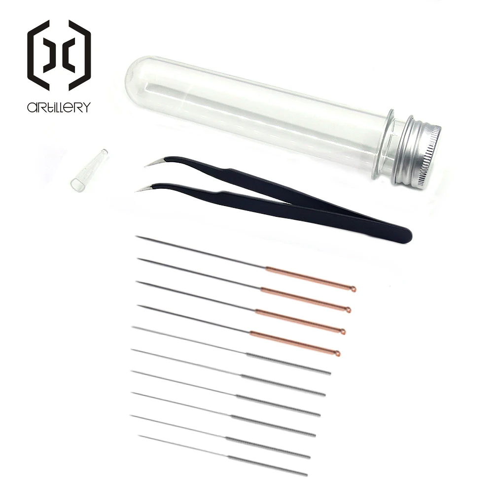 Multi specification stainless steel cleaning needle: includes 0.15mm, 0.2mm, 0.25mm, 0.3mm, 0.35mm, 0.4mm, 0.5mm, 0.6mm, 0.8mm,