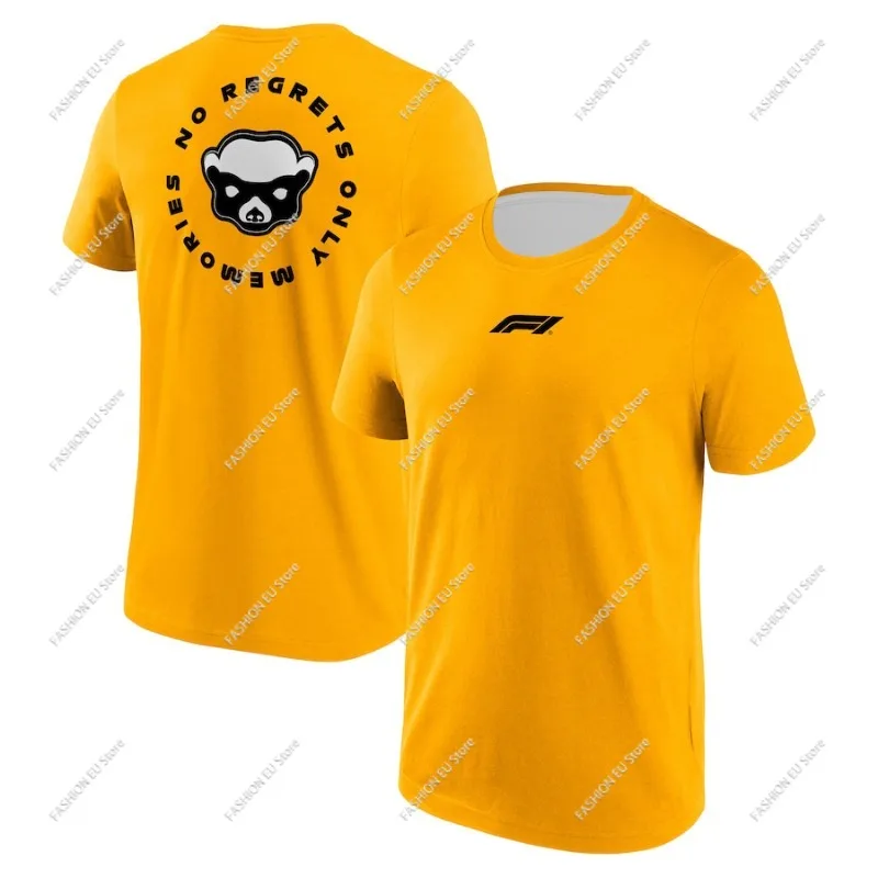 Hot Selling F1 Racing Performance T-Shirt3D Printed T-shirt Comfortable and Breathable Outdoor Sports Top