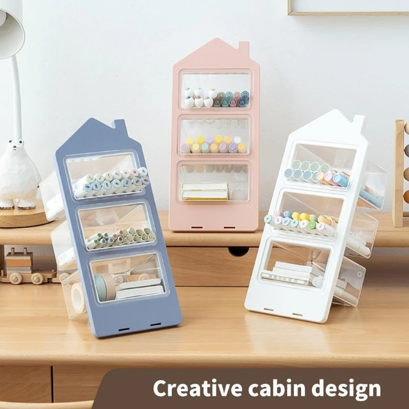 

Pencil Storage Organisers Slanted Pen Holder Desk Organisers Brush Container