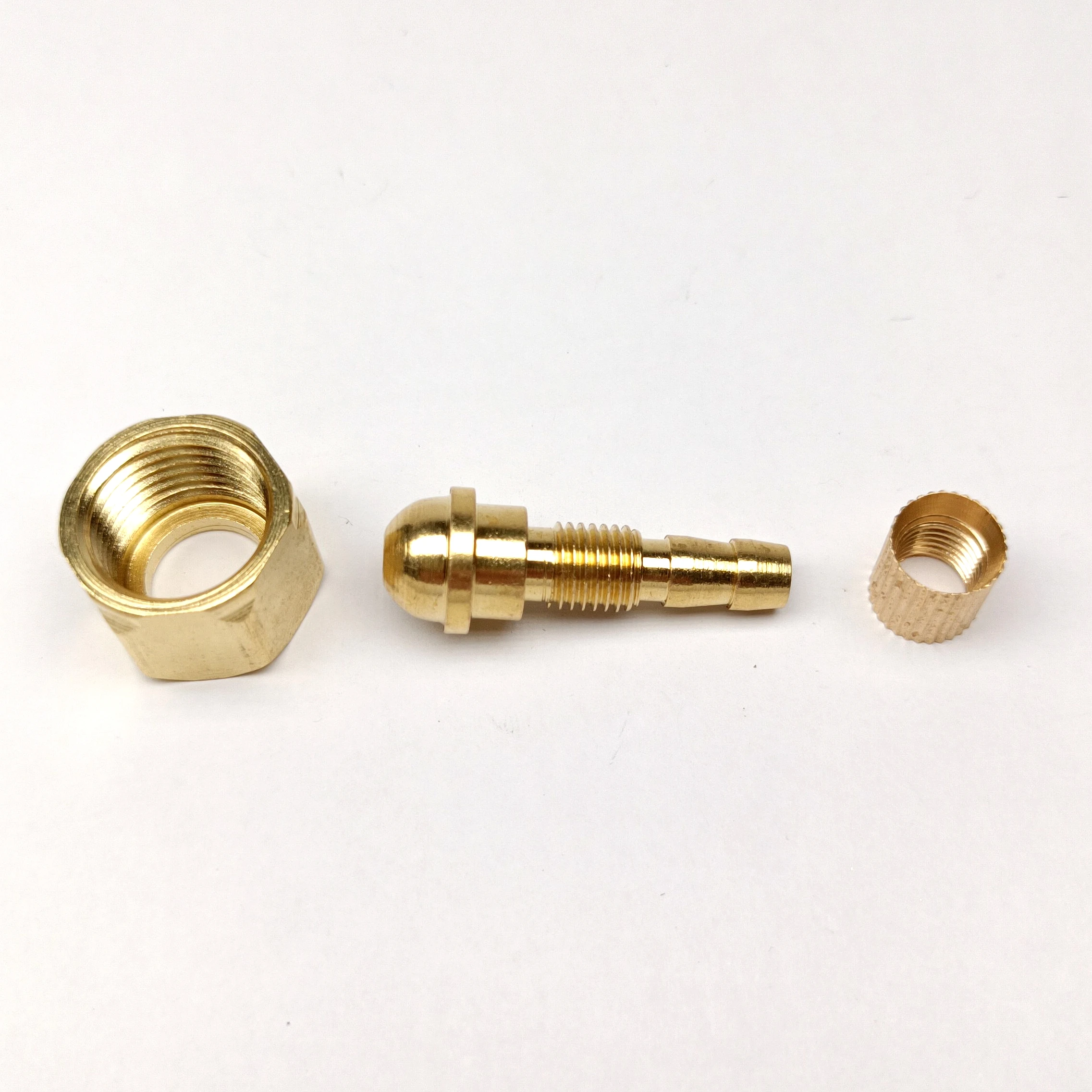 M16 M14 M12 M10 M16x1.5 M14x1.5 M12x1.0 M10x1.0 Gas Water Quick Fitting Hose Connector Brass Nut TIG Welding Torch Accessory