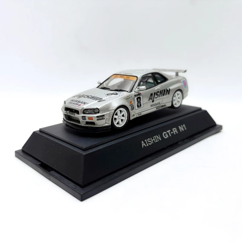 

EBBRO литой под давлением масштаб 1:43 N1 GTR R34 сплав имитация модели автомобиля для взрослых и детей коллекция украшения подарок игрушка статический дисплей