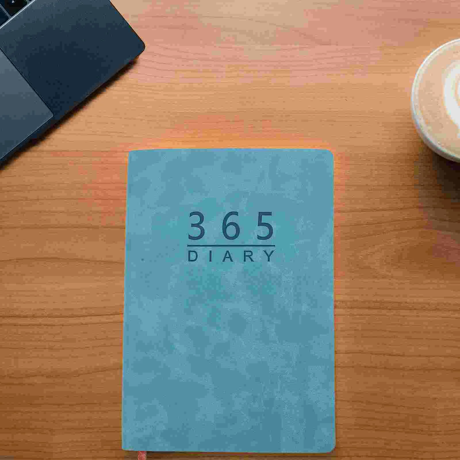 2025 Schedule Portable Planner Notebook Office Accessory Daily Use Household Organizer Date Agenda