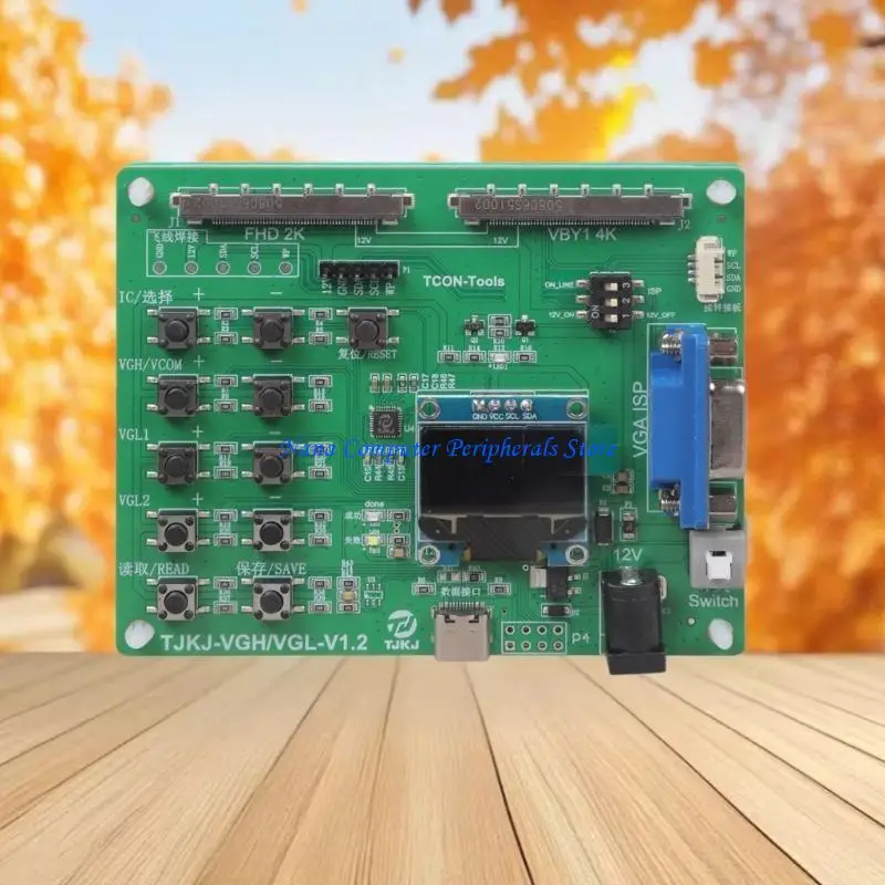 F68C Multi Application Tcon Programmer Board for VGH VGL VCOM Regulation in Electronics