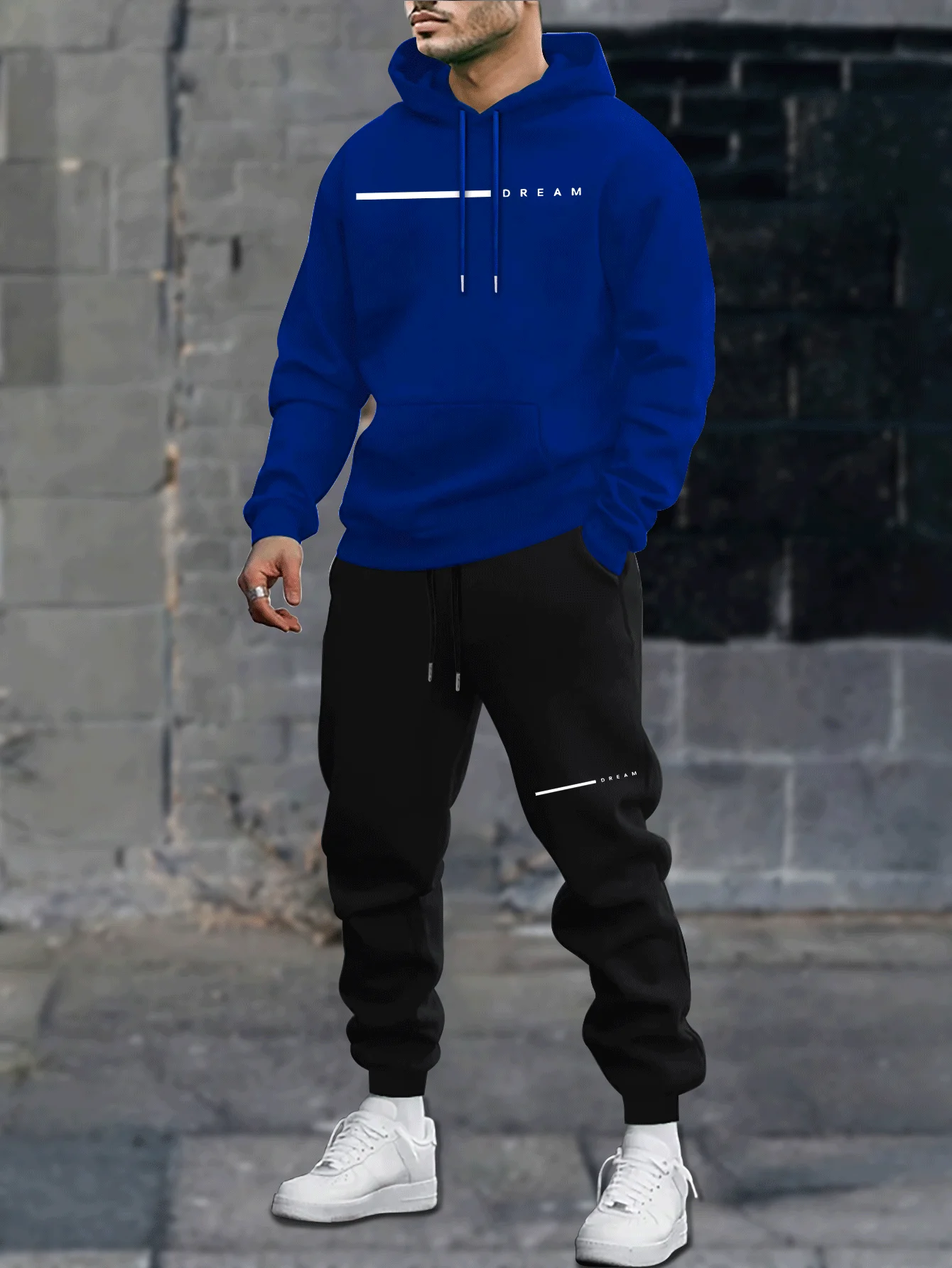 Set Felpa con Cappuccio Casual - Men'S Fashion Loose Pants recensione e prezzo