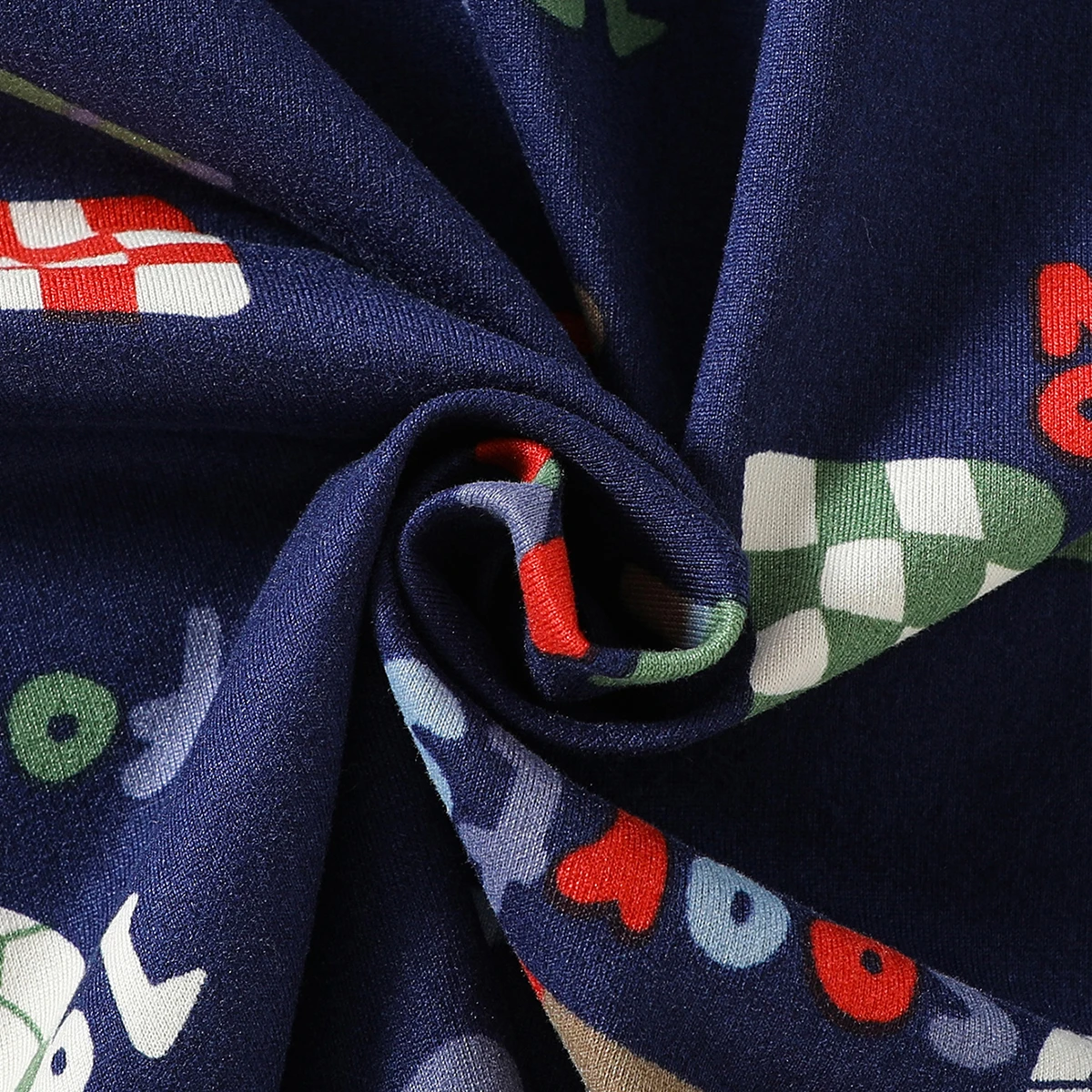 3-teiliges, bequemes Set mit niedlichem Fußball-Print für Kinder, Rundhals-Kurzarm-Top für Jungen und Mädchen, Shorts mit elastischem Bund – Detail 12