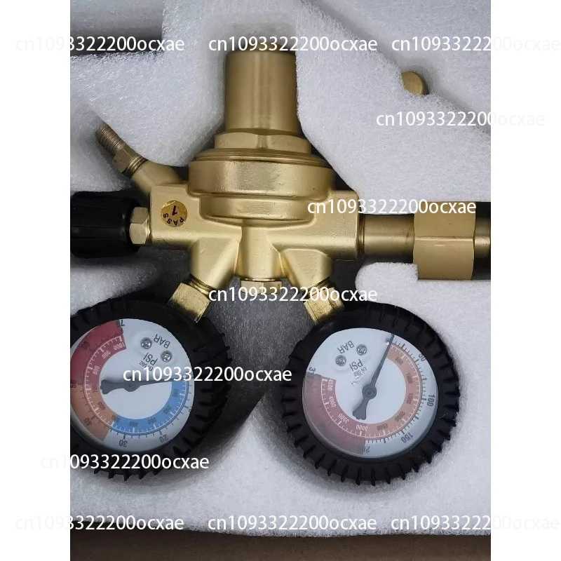 High-pressure Nitrogen Pressure Reducing Valve Safety Outlet Pressure 60 Bar Air Conditioning Refrigerant Charging
