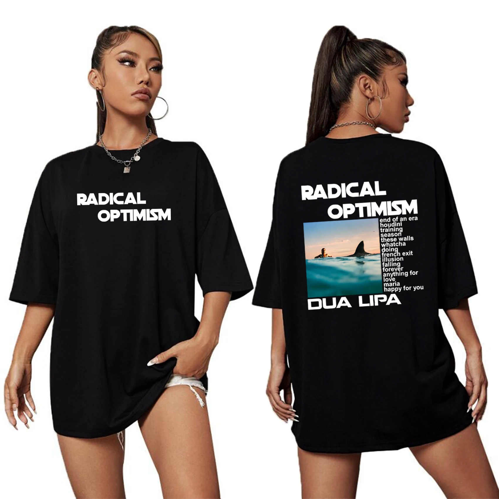 Dua-lipa Radical Optimism Extra Large Shirt Radical Optimism Album Dua-lipa Fan Gift O-Neck Short Sleeve Fashion Large Shirts