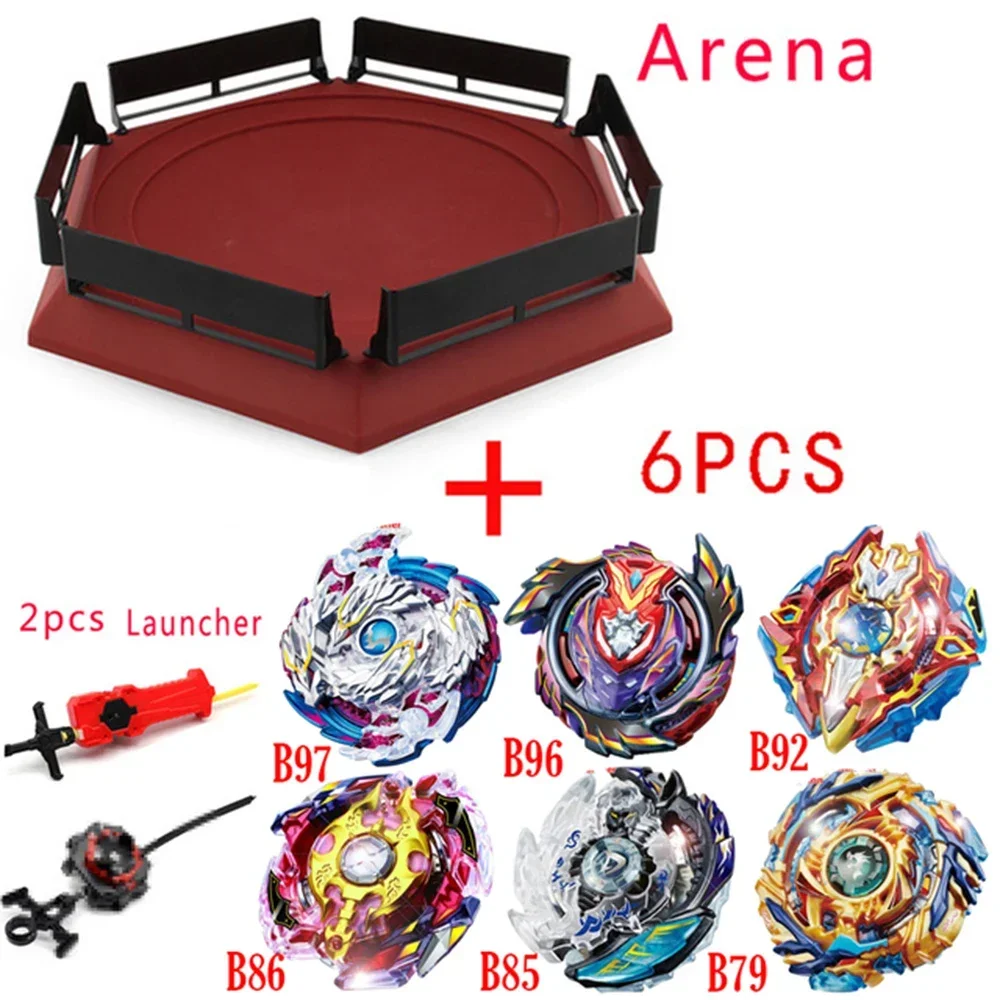 Toupie Bayblade Burst Toys con Starter e Arena Bayblade Metal Fusion God Spinning Top Bay Blade Blades Toys beyblade