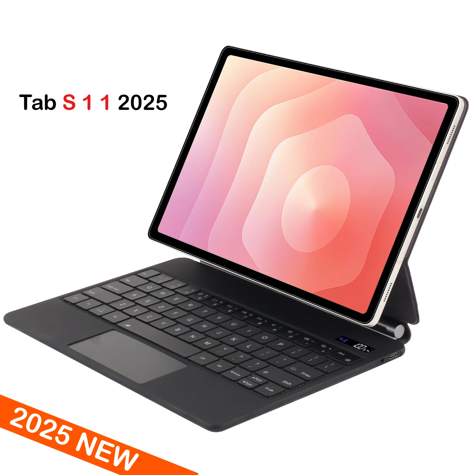 Magic Keyboard Case for New Samsung Tab S11 S10 Lite FE S9 FE S8 S7 11