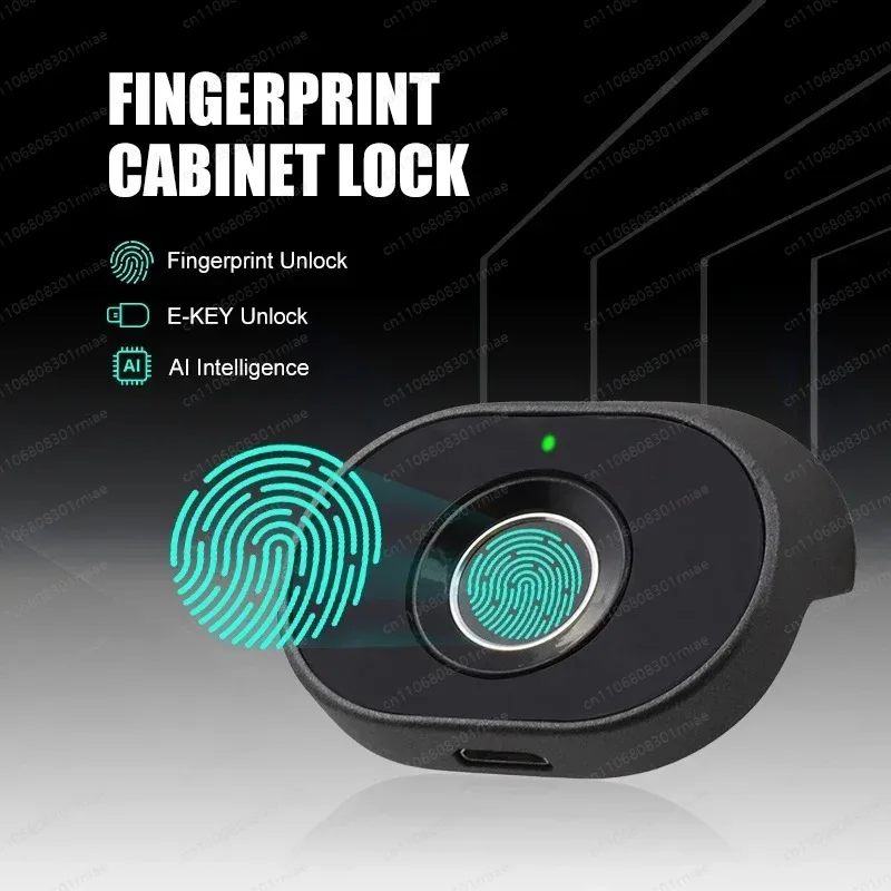 Semiconductor Candado,Con Huella Digital Biometric Smart Fingerprint Locker Lock For Drawer And Cabinet,Compatible with  APP