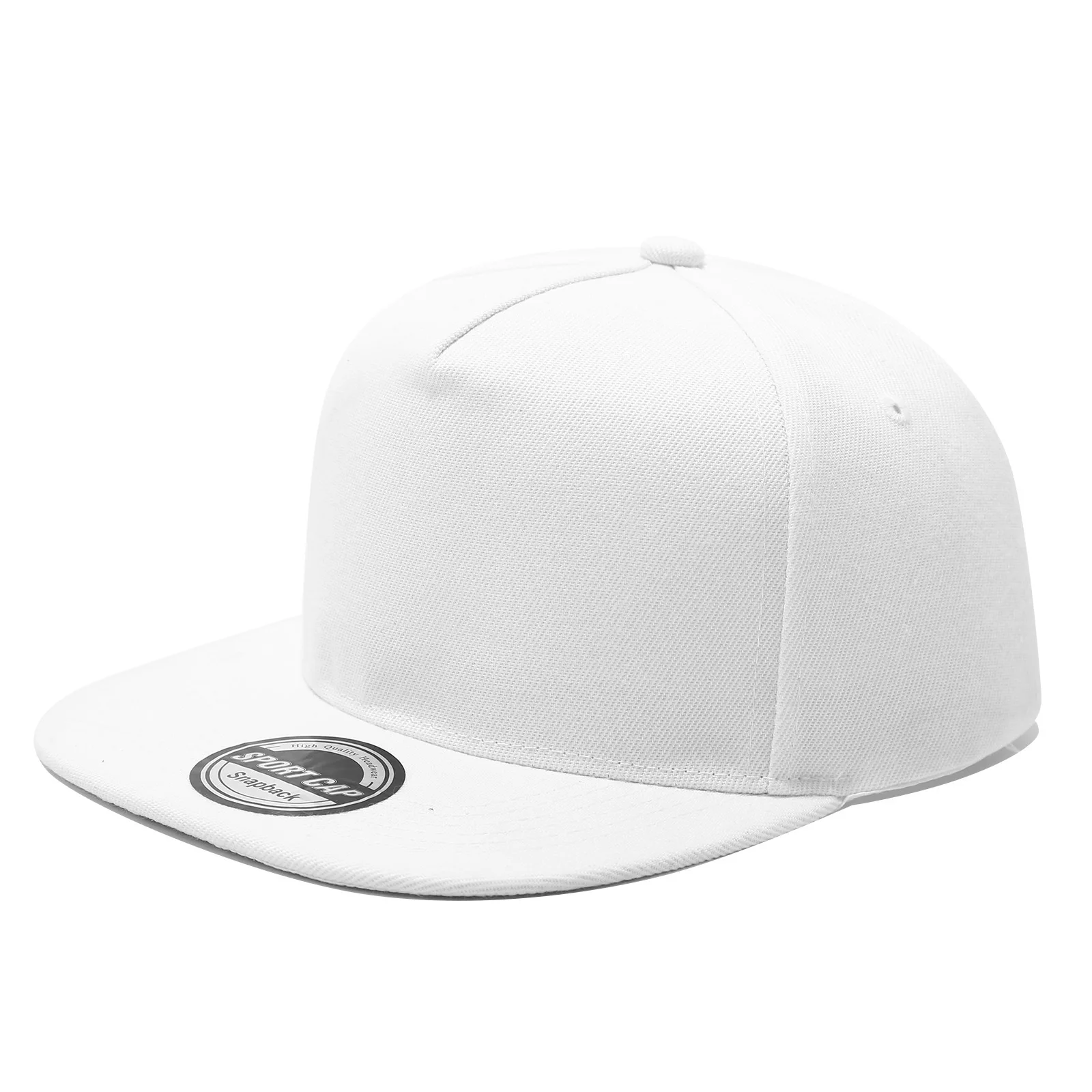 1pcs Cloth cap Solid color hat baseball cap Men's and women's summer street dance skateboard Hip hop light board flat edge hat