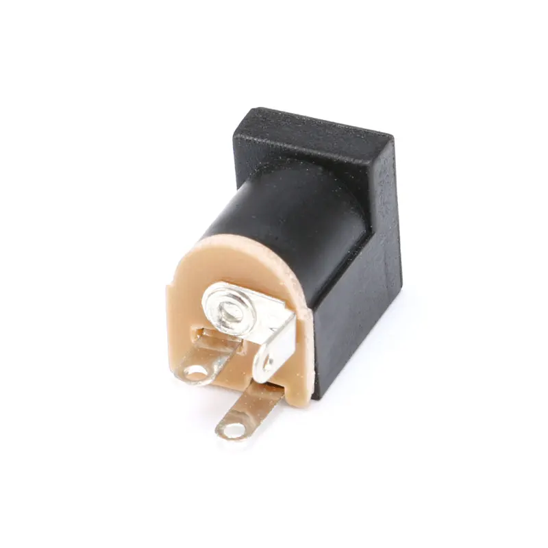 Adaptateur de connecteur d'alimentation, DC-012M 5.5*2.1MM, 10 pièces, prise de courant à tête métallique, Type de fil de soudure