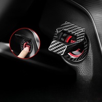 New Car Engine Start Stop Switch Button Cover Decorative Auto Accessories Push Button Sticky Cover Car Interior Car-Styling