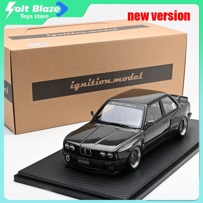 

IG 1/18 Rocket Bunny PANDEM E30 Car Model Widebody Simulation Static Cars Model Resin Collection Car Models Boy Birthday Gift