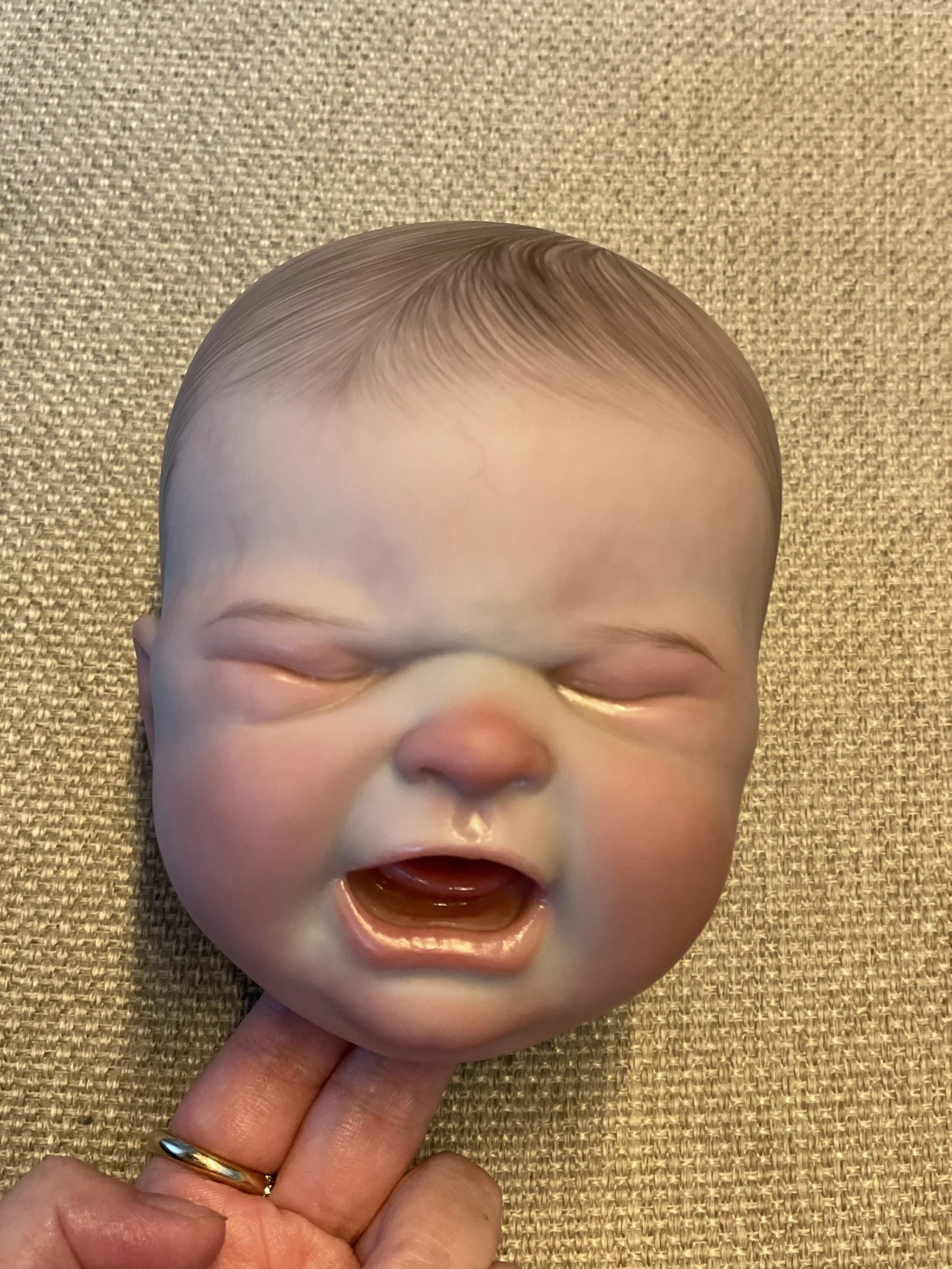 50 CM MARIA Ragazza/Bambino Con Pancia In Vinile Bebe Bambole Reborn Dipinte Neonato Kit di Bambole Per Il Regalo Del Capretto Muñecas Reborn